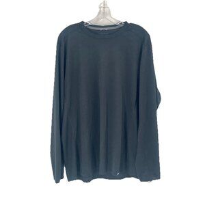 Patagonia Capilene Baselayer Top Long Sleeve Black Mens Sz XXL Outdoor